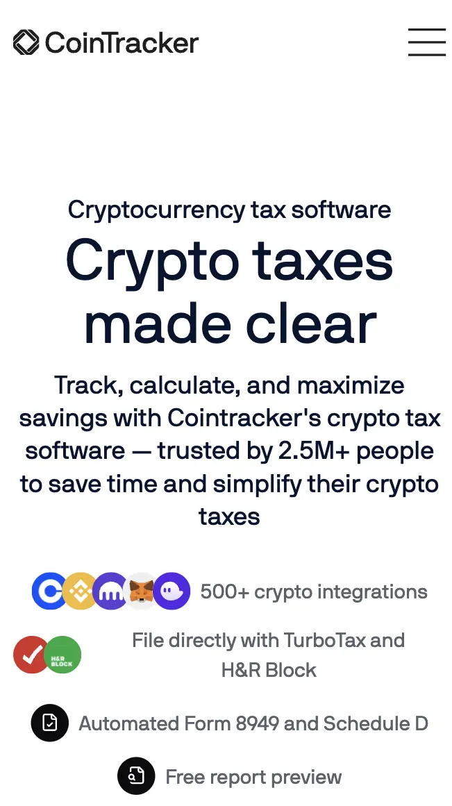Visit CoinTracker