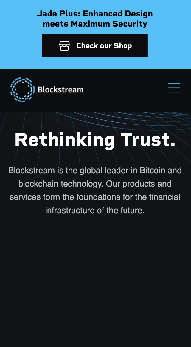 Visit Blockstream