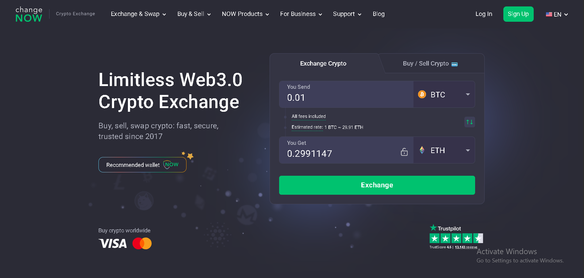 Visit ChangeNow