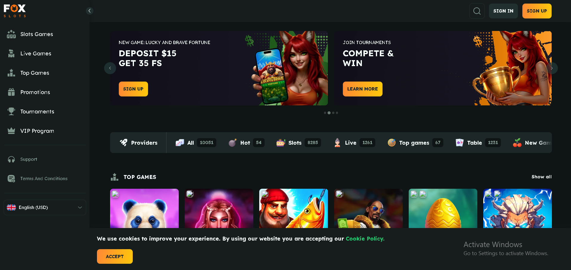 Visit FoxSlots