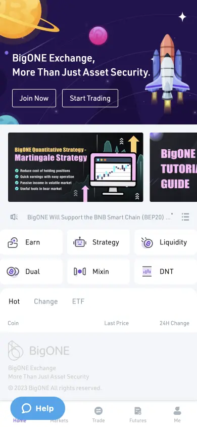 Visit BigONE
